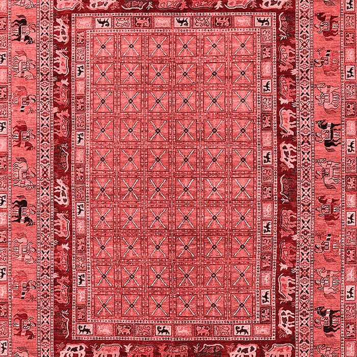 Oriental Red Industrial Area Rugs
