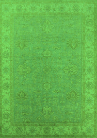 Oriental Green Industrial Rug, urb1681grn