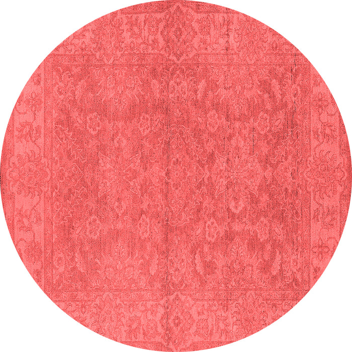 Machine Washable Oriental Red Industrial Rug, wshurb1682red