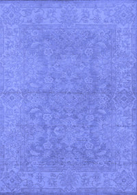 Oriental Blue Industrial Rug, urb1682blu