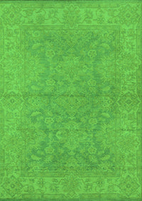 Oriental Green Industrial Rug, urb1682grn