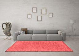 Industrial Red Washable Rugs