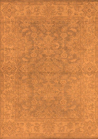 Oriental Orange Industrial Rug, urb1682org