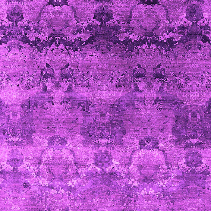 Machine Washable Oriental Pink Industrial Rug, wshurb1683pnk