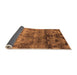 Sideview of Oriental Orange Industrial Rug, urb1683org