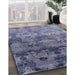 Machine Washable Industrial Modern Light Purple Blue Rug in a Family Room, wshurb1683