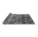 Sideview of Oriental Gray Industrial Rug, urb1683gry