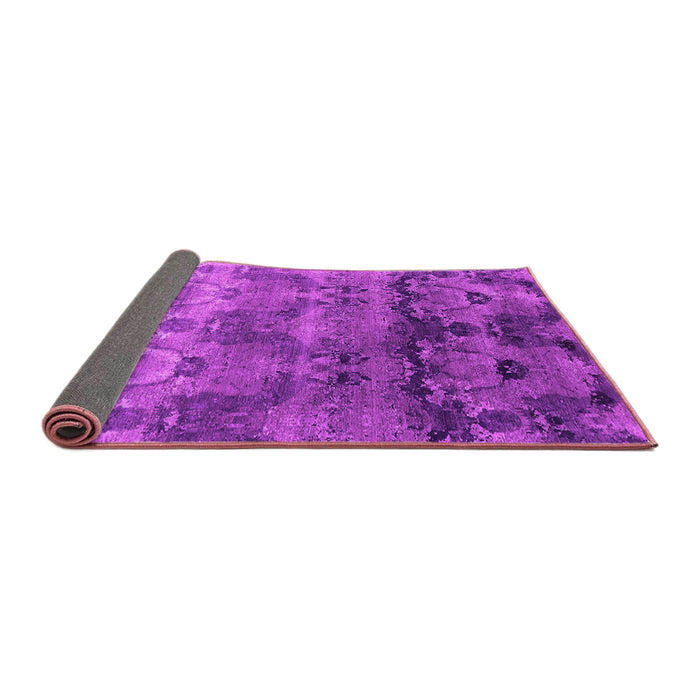 Sideview of Oriental Pink Industrial Rug, urb1683pnk