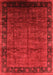 Machine Washable Oriental Orange Industrial Area Rugs, wshurb1684org