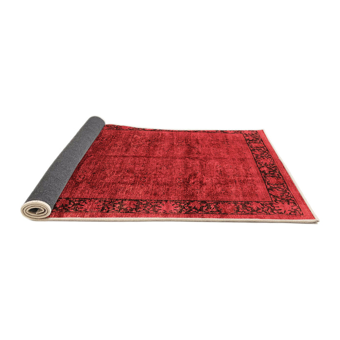 Sideview of Oriental Orange Industrial Rug, urb1684org