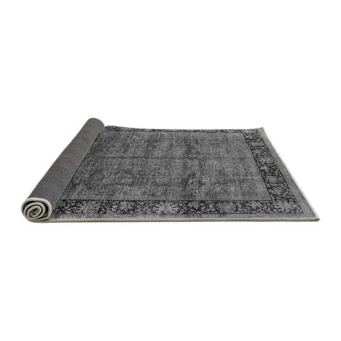 Sideview of Oriental Gray Industrial Rug, urb1684gry