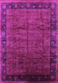 Oriental Purple Industrial Rug, urb1684pur