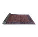 Sideview of Oriental Light Blue Industrial Rug, urb1684lblu