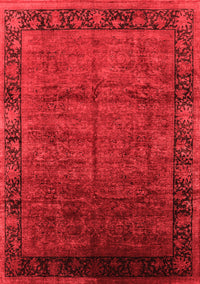 Oriental Red Industrial Rug, urb1684red