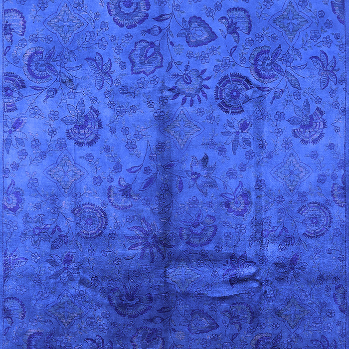 Machine Washable Oriental Purple Industrial Area Rugs, wshurb1685pur