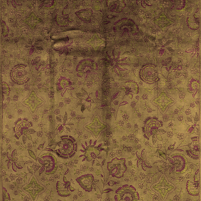 Machine Washable Oriental Orange Industrial Area Rugs, wshurb1685org