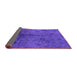 Sideview of Oriental Pink Industrial Rug, urb1685pnk