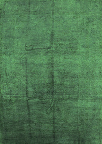 Oriental Green Industrial Rug, urb1686grn