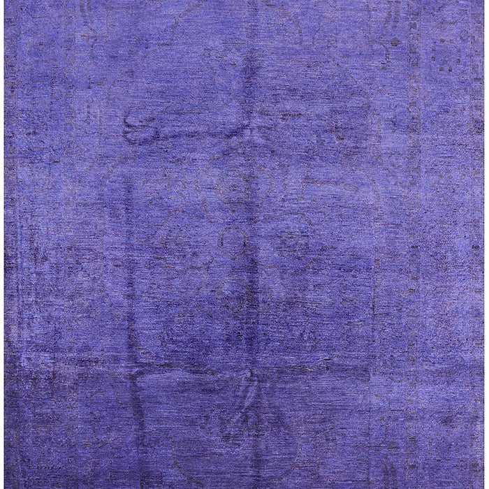 Machine Washable Industrial Modern Medium Slate Blue Rug, wshurb1686