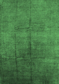 Oriental Emerald Green Industrial Rug, urb1686emgrn