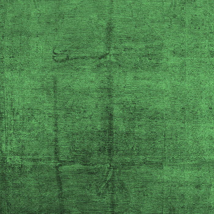 Oriental Emerald Green Industrial Rug, urb1686emgrn