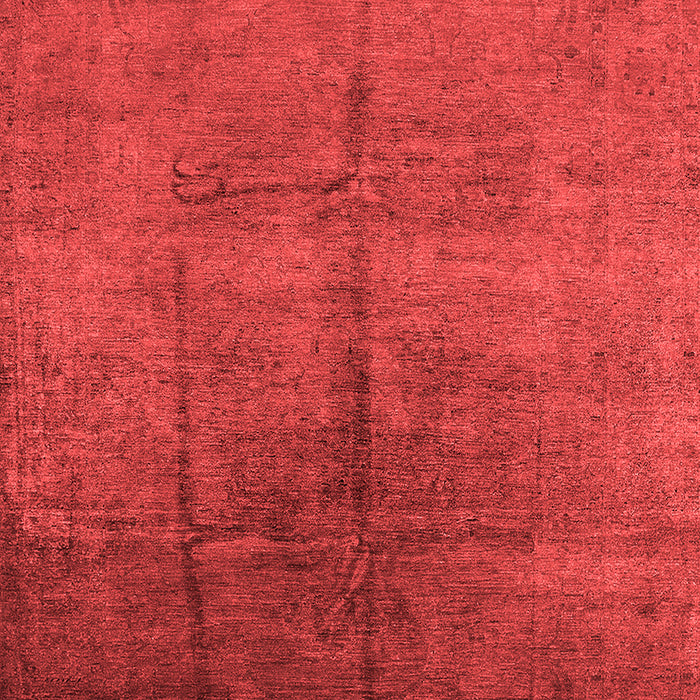 Machine Washable Oriental Red Industrial Rug, wshurb1686red