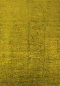 Oriental Yellow Industrial Rug, urb1688yw