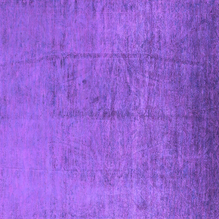 Square Machine Washable Oriental Purple Industrial Area Rugs, wshurb1688pur