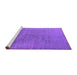 Sideview of Machine Washable Oriental Purple Industrial Area Rugs, wshurb1688pur