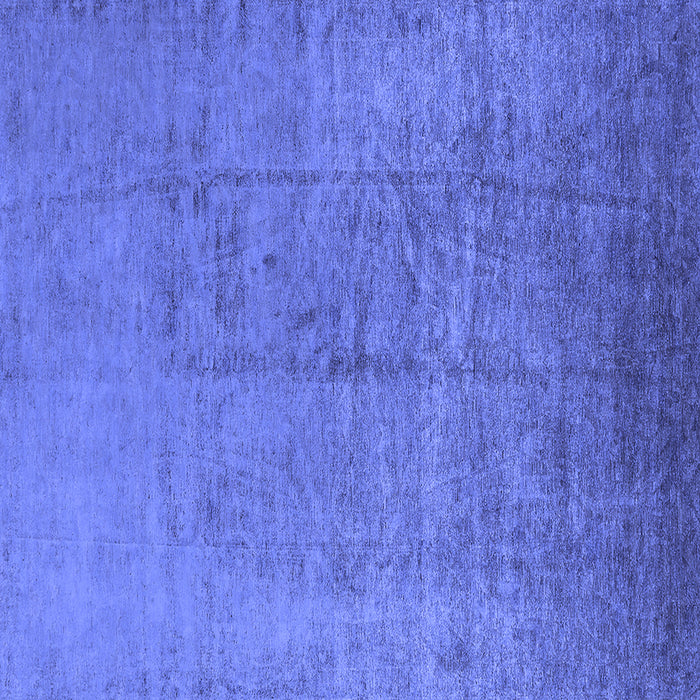 Square Oriental Blue Industrial Rug, urb1688blu