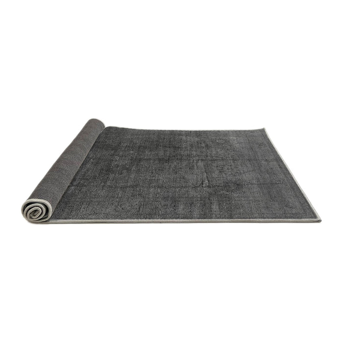 Sideview of Oriental Gray Industrial Rug, urb1689gry