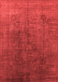 Oriental Red Industrial Rug, urb1689red