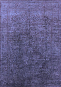 Oriental Blue Industrial Rug, urb1689blu