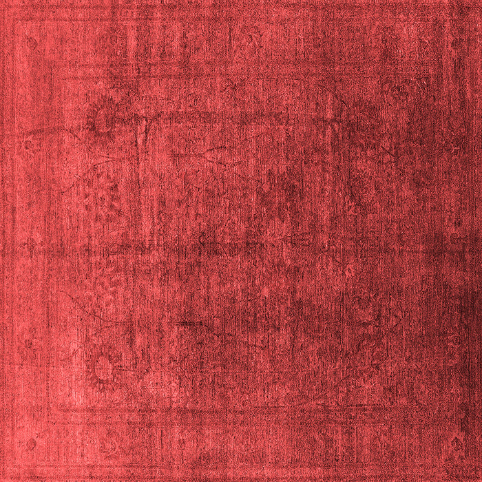 Machine Washable Oriental Red Industrial Rug, wshurb1689red