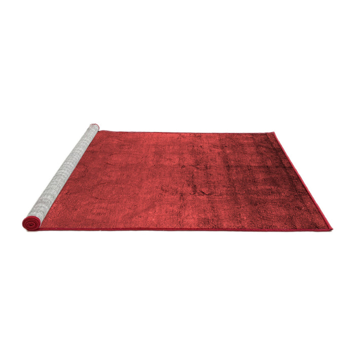 Industrial Red Washable Rugs