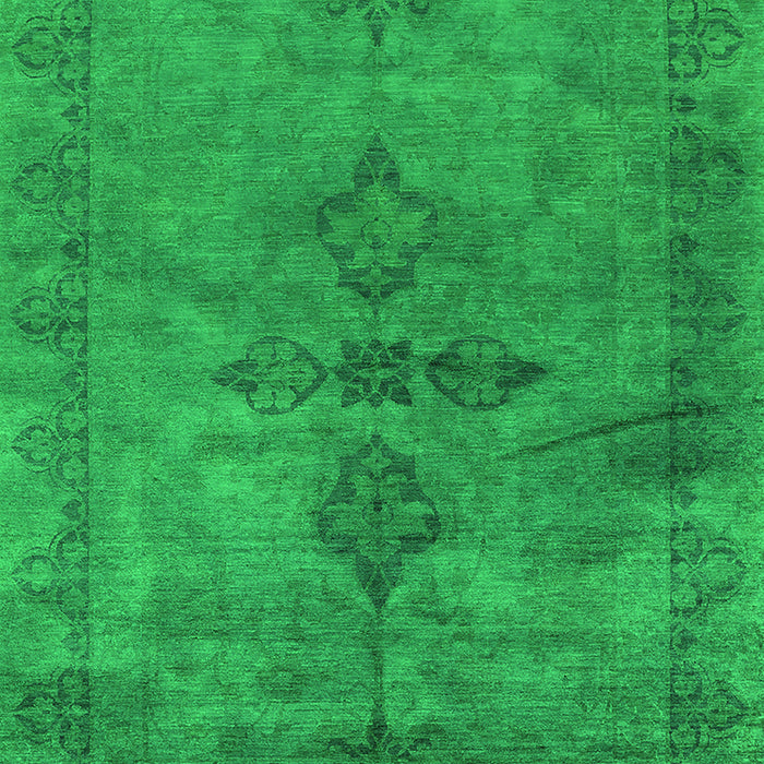 Oriental Green Industrial Rug, urb1691grn