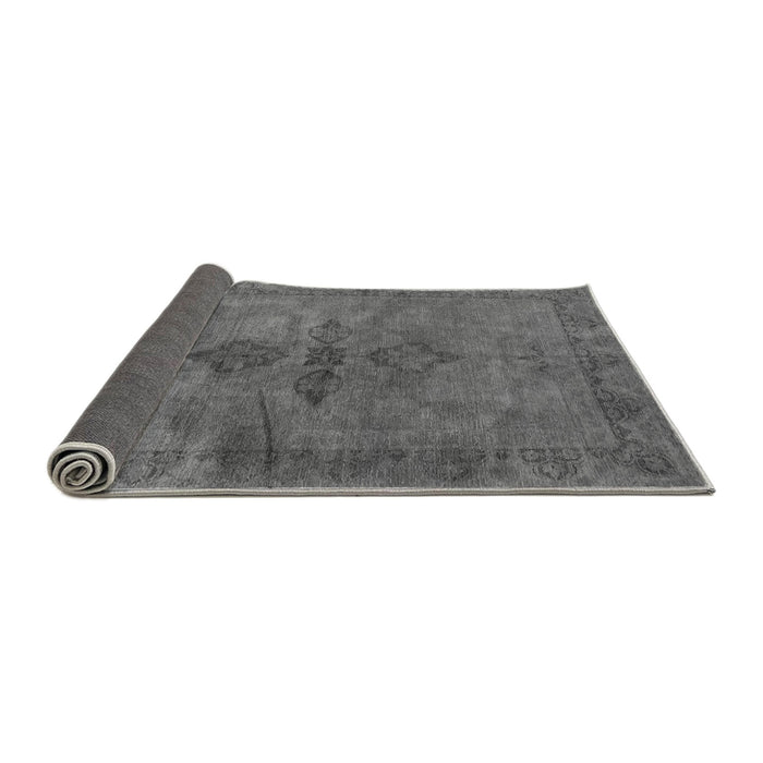 Sideview of Oriental Gray Industrial Rug, urb1691gry