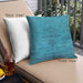 Front View of Mid-Century Modern Urban Square Deep Sky Blue Throw Pillow, 18 inch by 18 inch, pwurb1691