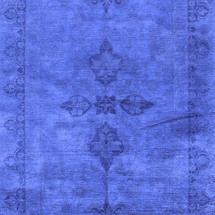 Oriental Blue Industrial Rug, urb1691blu
