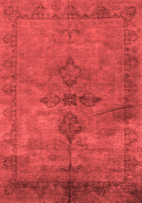 Oriental Red Industrial Rug, urb1691red