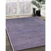 Machine Washable Industrial Modern French Lilac Purple Rug in a Family Room, wshurb1692