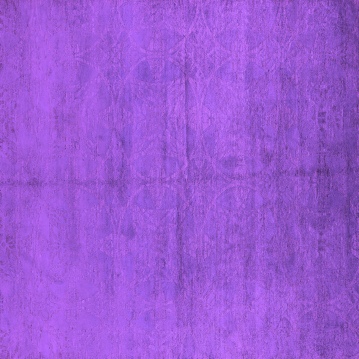 Square Oriental Purple Industrial Rug, urb1692pur