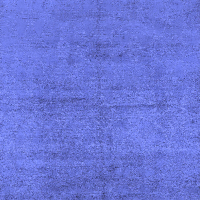 Machine Washable Oriental Blue Industrial Rug, wshurb1692blu