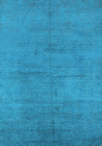 Oriental Light Blue Industrial Rug, urb1692lblu