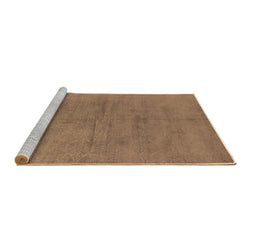 Sideview of Machine Washable Oriental Brown Industrial Rug, wshurb1692brn