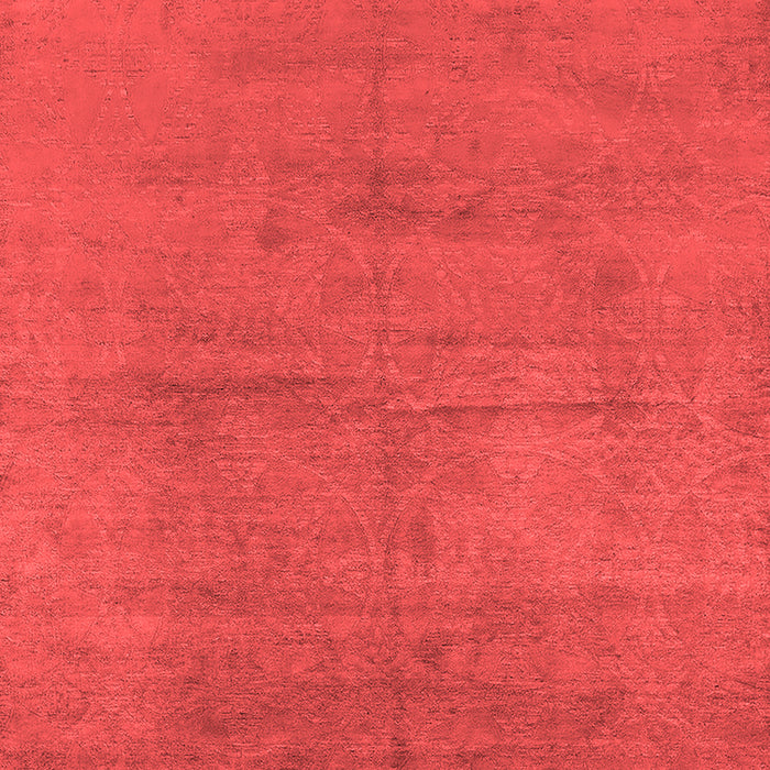 Machine Washable Oriental Red Industrial Rug, wshurb1692red