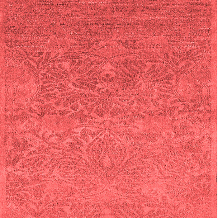 Machine Washable Oriental Red Industrial Rug, wshurb1693red