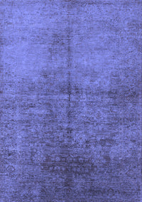 Oriental Blue Industrial Rug, urb1694blu