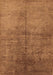 Oriental Brown Industrial Rug, urb1694brn