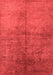 Oriental Red Industrial Area Rugs